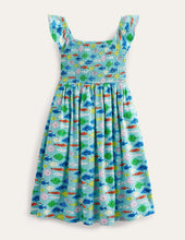 Load image into Gallery viewer, NWT Mini Boden Shirred Jersey Midi Dress
