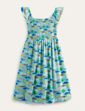 Load image into Gallery viewer, NWT Mini Boden Shirred Jersey Midi Dress

