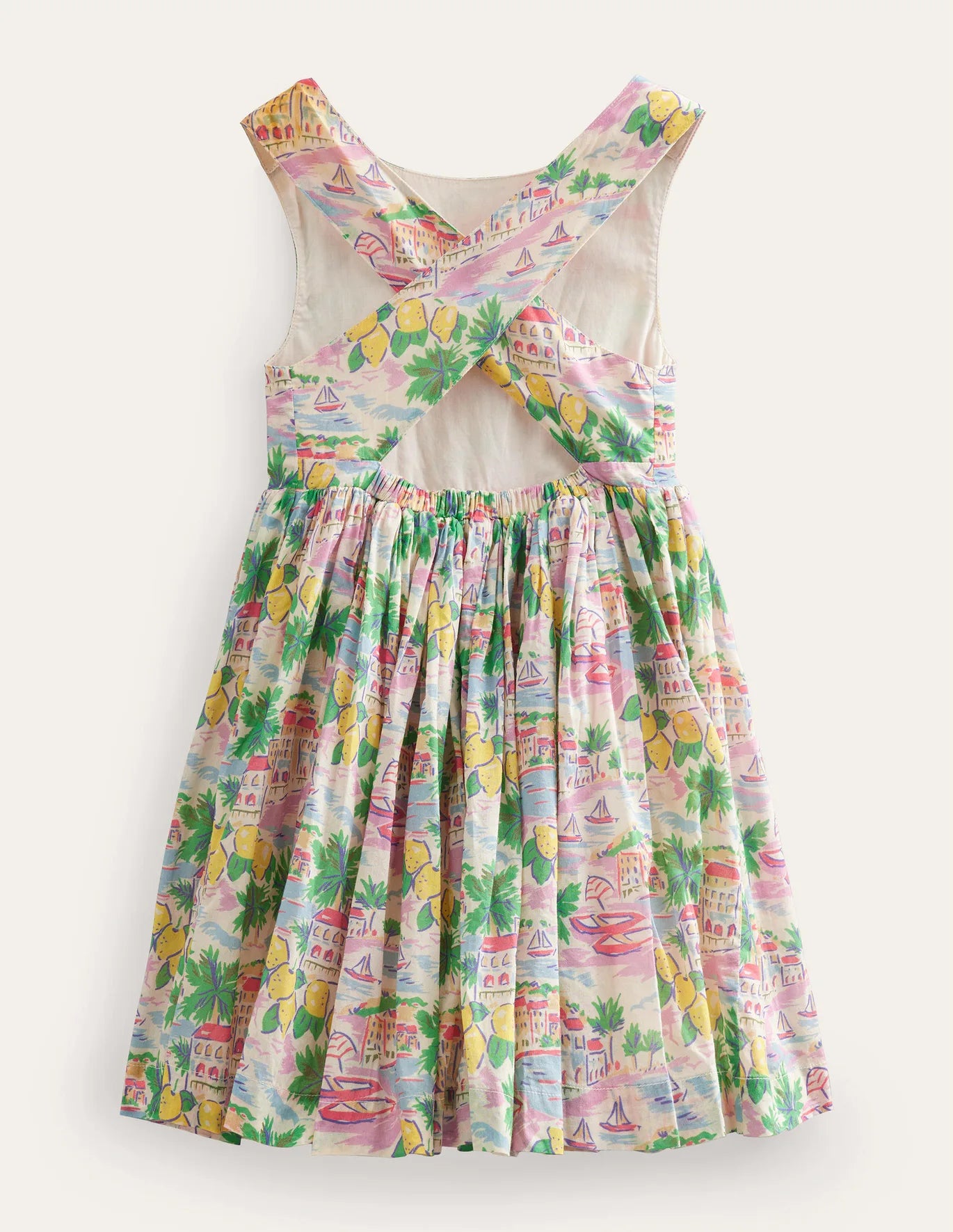 mini boden bow back dress NWT Mini Boden Cross-Back Dress – Mini World Explorers