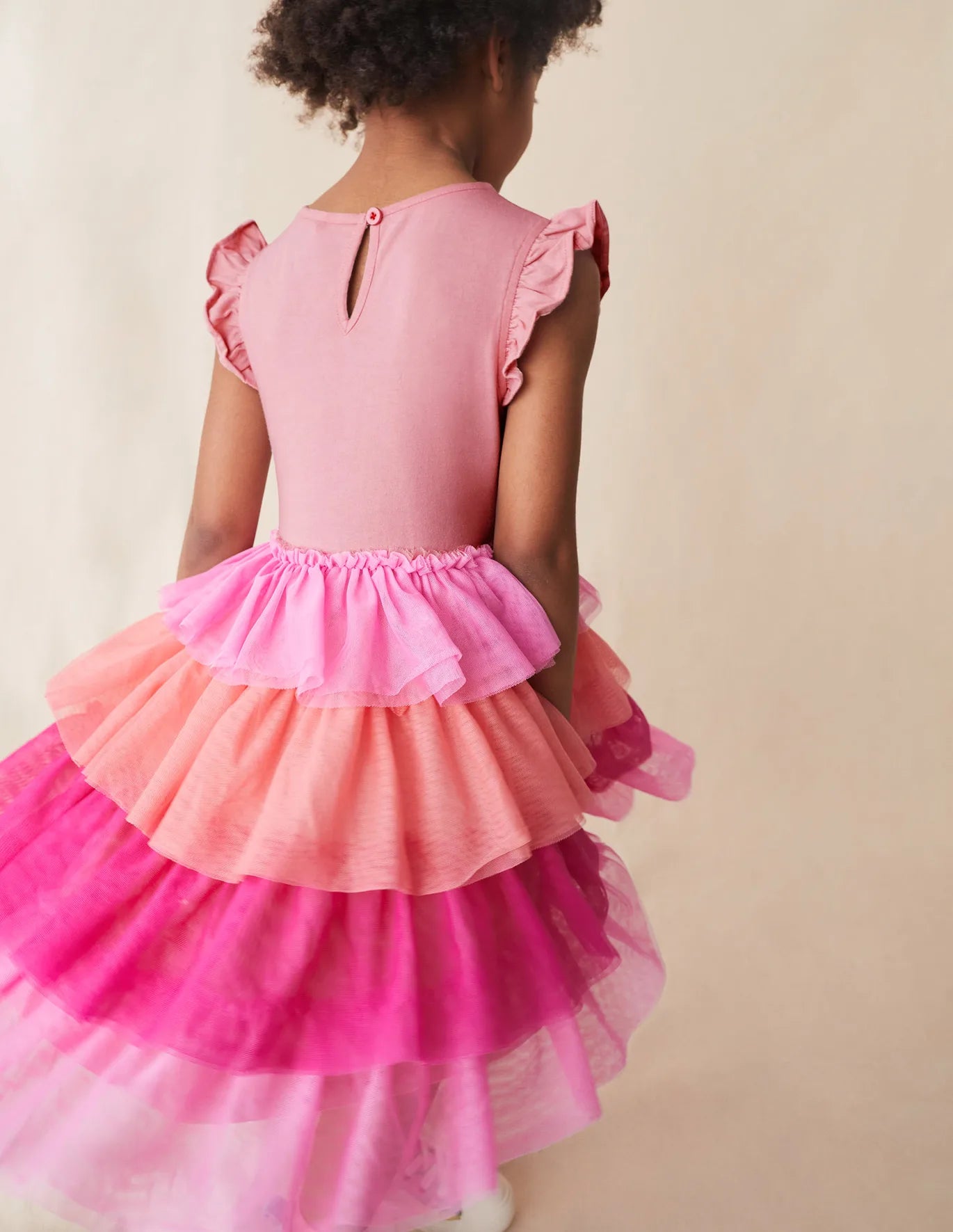 NWT Mini Boden Tulle Layered Logo Dress – Mini World Explorers