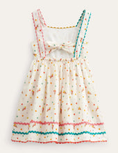 Load image into Gallery viewer, NWT Mini Boden Bow Back Dress
