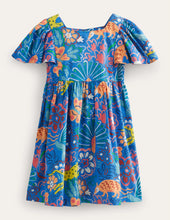 Load image into Gallery viewer, NWT Mini Boden Printed Woven Dress
