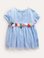 Load image into Gallery viewer, NWT Mini Boden Tulle Flutter Appliqué T-shirt
