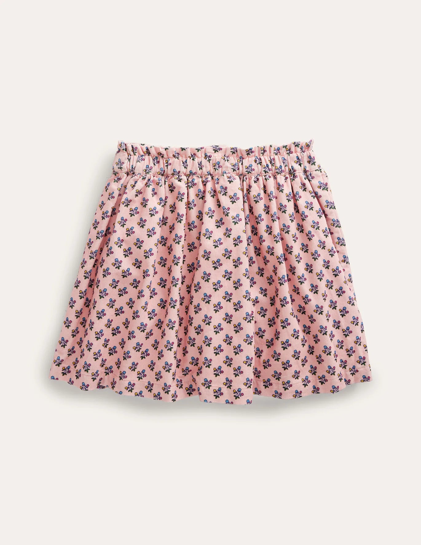 NWT Mini Boden deals Cord Appliqué Skirt 3-4Y