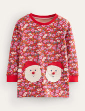 Load image into Gallery viewer, NWT Mini Boden Applique Sweatshirt Tunic
