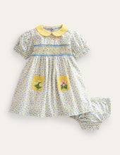 Load image into Gallery viewer, NWT Mini Boden Smocked Nostalgic Dress
