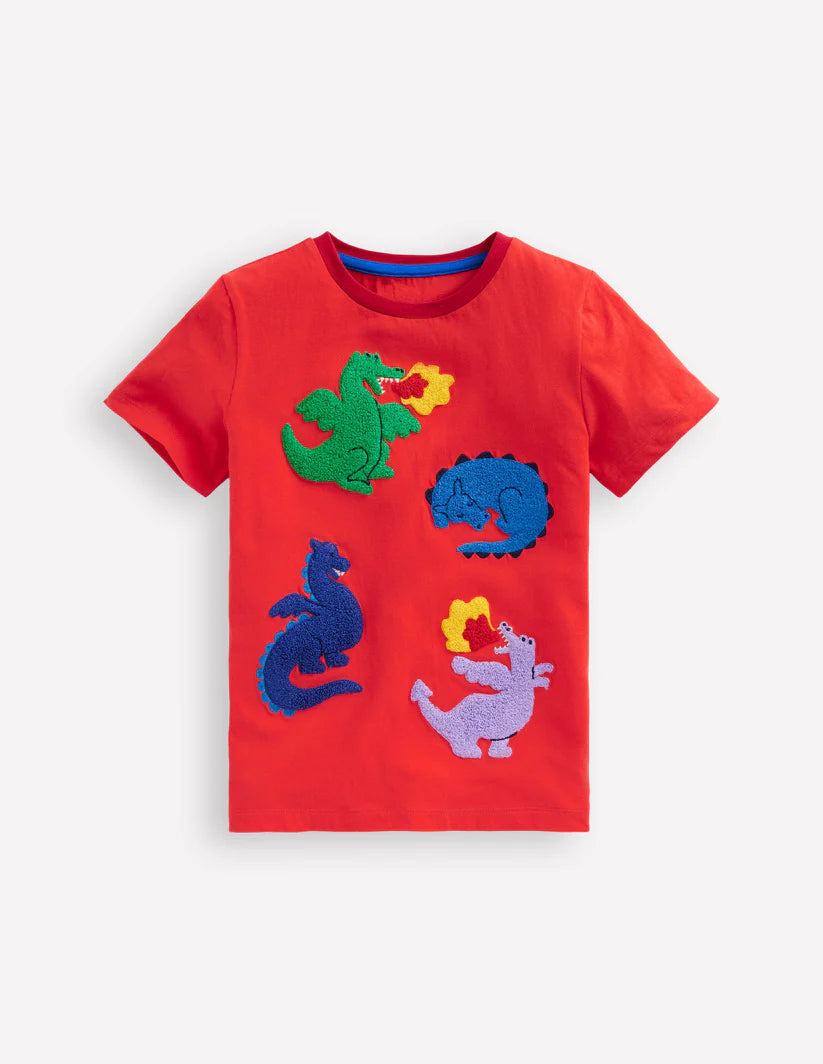 NWT Mini Boden Short Sleeve Bouclé T-shirt