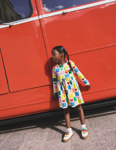 Load image into Gallery viewer, NWOT Mini Boden Long Sleeve Fun Jersey Dress
