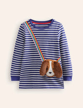 Load image into Gallery viewer, NWT Mini Boden Appliqué Pocket Tunic
