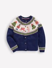 Load image into Gallery viewer, NWT Mini Boden Edie Fair Isle Cardigan
