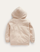 Load image into Gallery viewer, NWOT Mini Boden Fun Shaggy-Lined Hoodie
