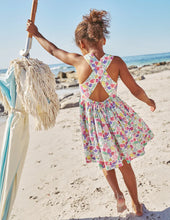 Load image into Gallery viewer, NWT Mini Boden Mermaid Cross-Back Dress
