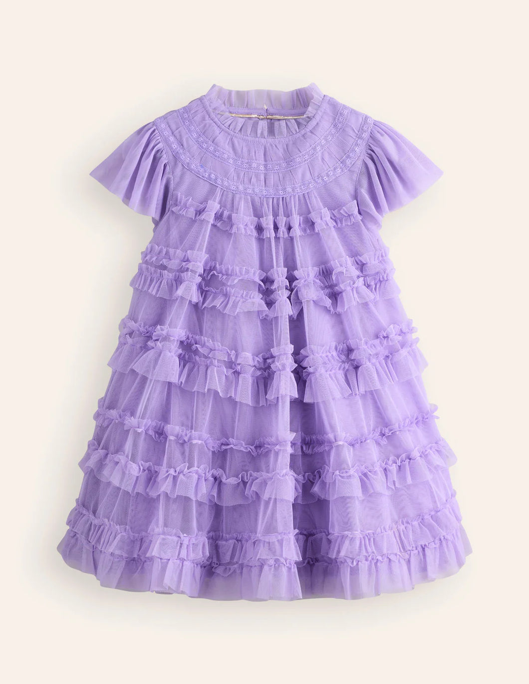 NWT Mini Boden Winnie Tulle Tiered Dress