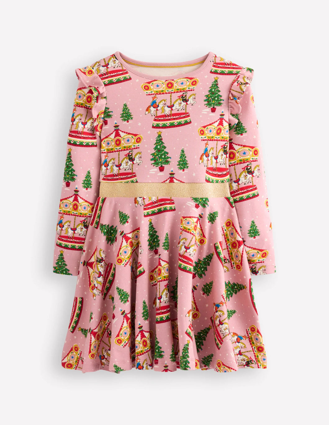 mini boden ballerina dress Boden Girls Ballerina Jersey Dress in Pink