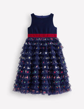 Load image into Gallery viewer, NWT Mini Boden 12 Days of Christmas Dress
