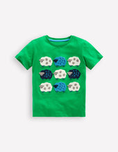 Load image into Gallery viewer, NWT Mini Boden Short Sleeve Bouclé T-shirt
