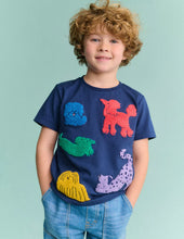 Load image into Gallery viewer, NWT Mini Boden Short Sleeve Bouclé T-shirt
