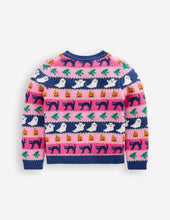 Load image into Gallery viewer, NWT Mini Boden Edie Fair Isle Cardigan
