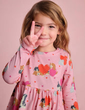 Load image into Gallery viewer, NWOT Mini Boden Long-Sleeved Fun Jersey Dress
