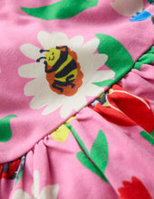 Load image into Gallery viewer, NWOT Mini Boden Posie Frill Sleeve Dress
