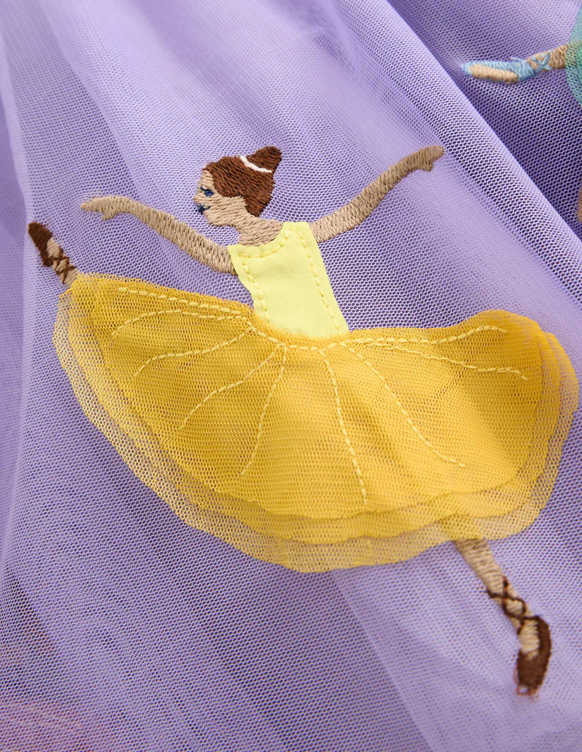 NWT Mini Boden Ami Applique Tulle Dress  Mini World Explorers