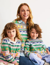 Load image into Gallery viewer, NWT Mini Boden Edie Fair Isle Cardigan
