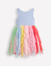 Load image into Gallery viewer, NWT Mini Boden Jersey Tulle Mix Dress
