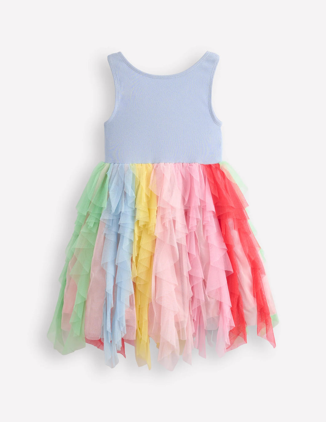 NWT Mini Boden Jersey Tulle Mix Dress