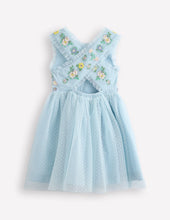 Load image into Gallery viewer, NWT Mini Boden Tulle Cross-Back Dress
