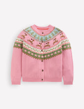 Load image into Gallery viewer, NWOT Mini Boden Edie Fair Isle Cardigan
