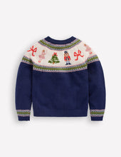 Load image into Gallery viewer, NWT Mini Boden Edie Fair Isle Cardigan
