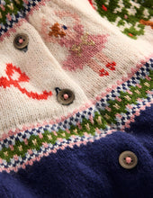 Load image into Gallery viewer, NWT Mini Boden Edie Fair Isle Cardigan

