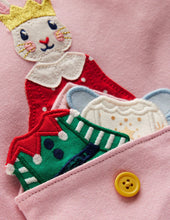 Load image into Gallery viewer, NWT Mini Boden Puff Sleeve Dress Up Appliqué T-shirt
