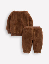 Load image into Gallery viewer, NWOT Mini Boden Novelty Borg Sweatshirt Set
