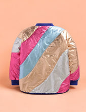 Load image into Gallery viewer, NWOT Mini Boden Fun Bomber Jacket
