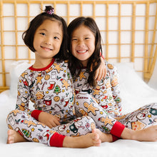 Load image into Gallery viewer, Little Sleepies Holiday Two-Piece Pajama Set
