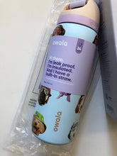 Load image into Gallery viewer, NWT Owala 32 OZ Dog Collage FreeSip  Stainless Steel Water Bottle
