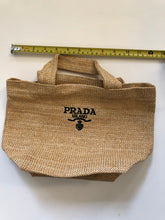 Load image into Gallery viewer, NEW Prada Raffia Woven Tote Bag
