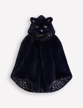 Load image into Gallery viewer, NWT Mini Boden Kids' Cat Faux Fur Hooded Cape
