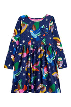 Load image into Gallery viewer, NWOT Mini Boden Long-Sleeved Fun Jersey Dress
