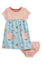 Load image into Gallery viewer, NWOT Baby Boden  Hotchpotch Jersey Dress Set
