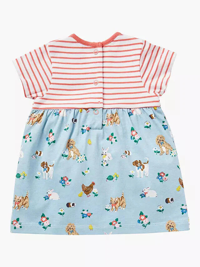 NWOT Baby Boden Hotchpotch Jersey Dress Set NWOT Baby Boden Hotchpotch Jersey Dress Set