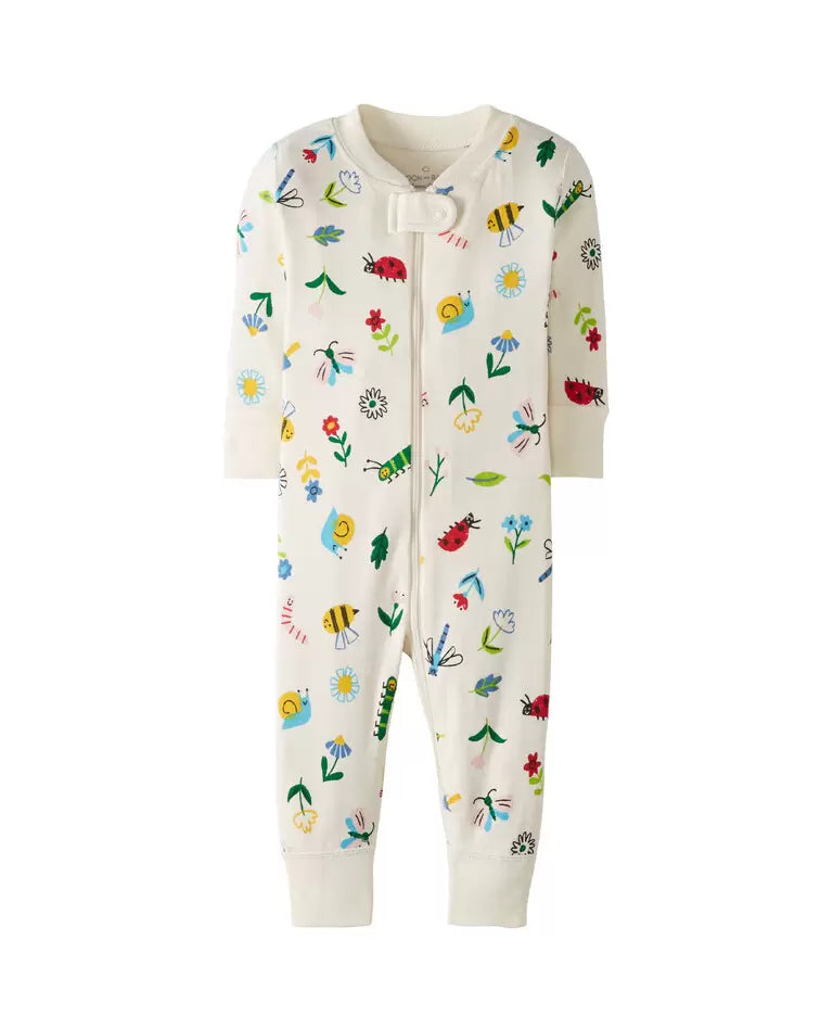 NWT Moon and Back by Hanna Andersson Print Baby Sleeper