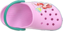 Load image into Gallery viewer, NWT Crocs Girls Princess Ariel Clogs| Water Shoes-FREE 4 pc Charms
