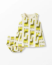 Load image into Gallery viewer, NWOT Hanna Andersson Baby Print Pocket Dress &amp; Bloomer Set
