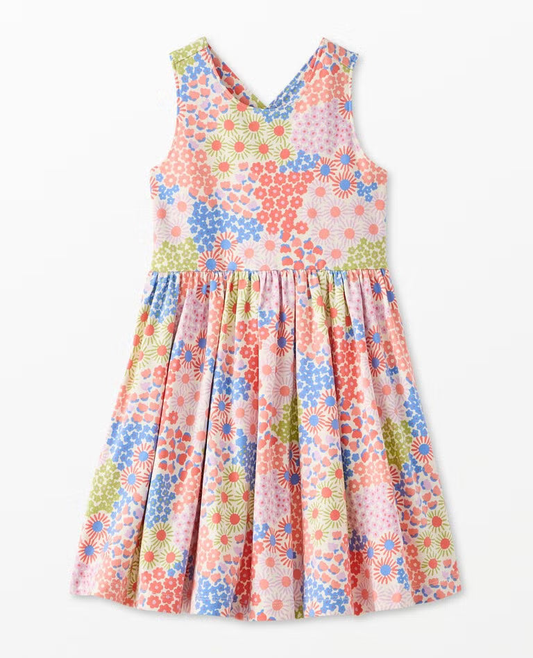 NWOT Hanna Andersson Crossback Skater Dress with Pockets