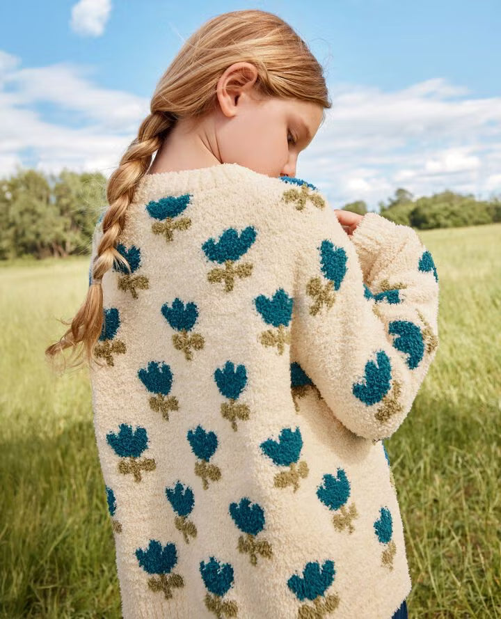 NWOT Hanna Andersson Marshmallow Cardigan