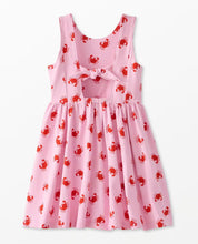 Load image into Gallery viewer, NWOT Hanna Andersson Sleeveless Bow Back Skater Dress with Pockets
