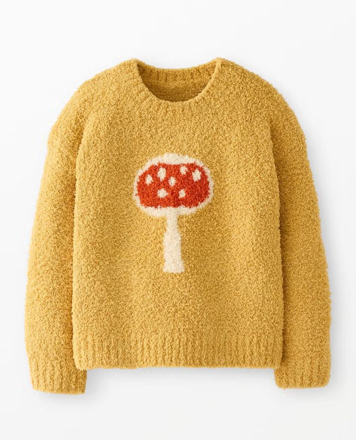 NWOT Hanna Andersson Marshmallow Graphic Sweater