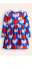 NWOT Mini Boden Long Sleeve Fun Jersey Dress